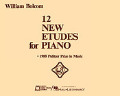 Bolcom: 12 New Etudes for Piano(Piano Solo)