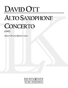Saxophone Concerto (Piano Reduction)