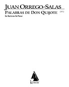 Palabras de Don Quijote, Op. 66(Baritone)