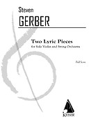 2 Lyric Pieces for Solo Violin and String Orch.