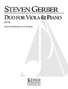Duo for Viola and Piano