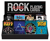 Classic Rock Prepack Display 8x3 playing cards