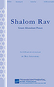 Shalom Rav Grant Abundant Peace