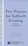 Two Prayers fuer Sabbath Evening