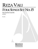 Folk Songs: Set No. 15 for 5 Players, Full Score