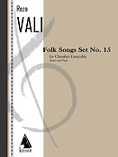 Folk Songs: Set No. 15 for 5 Players
