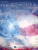God Bless the U.S.A.(Easy Piano Sheet Music)
