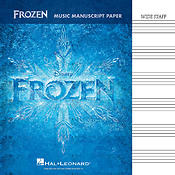 Frozen: Music Manuscript Paper (Wide-Staff)