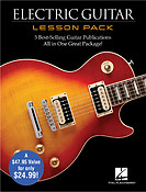 Electric Guitar Lesson Pack(Boxed Set with Four Books & One DVD)