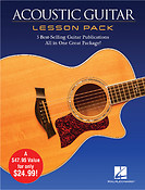 Acoustic Guitar Lesson Pack(5 Best-Selling Guitar Publications in One Great Package!)