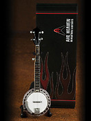 Classic Banjo with Rosewood Back Model(Miniature Guitar Replica Collectible)