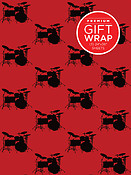 Hal Leonard Wrapping Paper - Drumset Theme