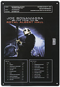 Joe Bonamassa Tin Sign - Royal Albert Hall