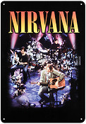 Nirvana Tin Sign - MTV