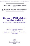 Zemer L'shabbat Vachanukah(A Song For The Sabbath of Chanukah)(SATB)