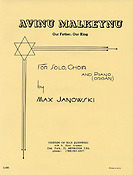 Max Janowski: Avinu Malkeynu (SATB)