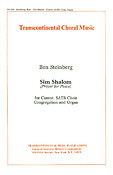 Ben Steinberg: Sim Shalom Prayer For Peace (SATB)