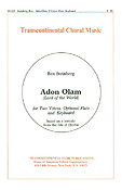 Adon Olam Lord Of The World (2-part Vocal)