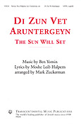 Ben Yomin: Di Zun Vet Aruntergeyn(The Sun Will Set) (SATB a Cappella)