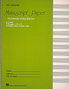Standard Wirebound Manuscript Paper Green Cover