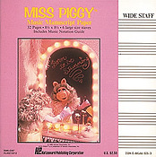 Miss Piggy Manuscript Paper