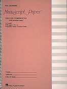 Deluxe Wirebound Premium Manuscript Paper