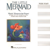 The Little Mermaid Music Manuscript Paper