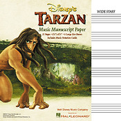 Disney's Tarzan Music Manuscript Paper
