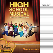 High School Musical Music Man. Paper-wide st.