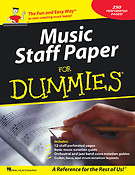 Music Staff Paper fuer Dummies