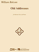 Old Addresses(fuer Baritone and Piano)