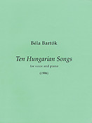 10 Hungarian Songs(First Edition Medium/High Voice and Piano)