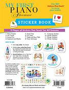 My First Piano Adventure Sticker Book