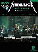 Bass Play-Along Volume 22: Metallica: 1991-2016