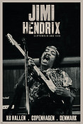 Jimi Hendrix - Live Copenhagen - Wall Poster