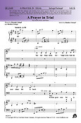 Heather Schopf: A Prayer In Trial (SATB)