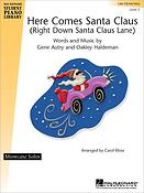 Here Comes Santa Claus(Hal Leonard Student Piano Library Showcase Solo Level 3/Element)