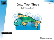 One, Two, Three(Hal Leonard Student Piano Library Showcase Solo Level 1 - Pre-Staff)