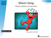 Elmo's Song(Hal Leonard Student Piano Library Showcase Solos Pre-Staff - Early Level 1)