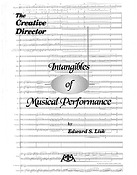 Intangibles of Musical Performance