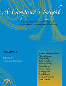 A Composer's Insight, Volume 3