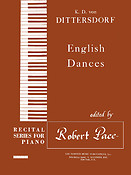 English Dances Recital Series for Piano Brown