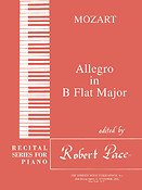 Allegro In B Flat Major(Recital Series for Piano, Red Book III)