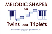 Melodic Shapes fuer Twins and Triplets(48 Flashcards)