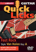 Fast Rock - Quick Licks(Style: Van Halen- Key: A)