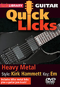 Heavy Metal - Quick Licks(Style: Kirk Hammett- Key: Em)