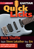 Rock Shuffle - Quick Licks(Style: Steve Lukather- Key: Em)
