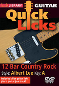 12-Bar Country Rock - Quick Licks(Style: Albert Lee- Key: A)