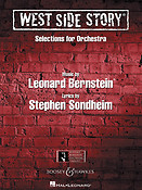 Bernstein: West Side Story Selections fuer Orchestra (Partituur)