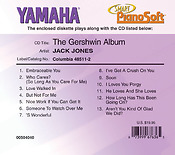 Jack Jones - The Gershwin Album (Diskette)